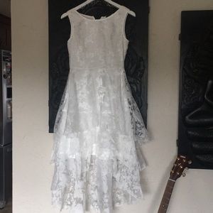 casual bridal dress